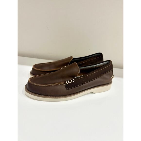 NWT Sperry Authentic Original™ Double Sole Venetian Loafer Shoes Brown Mens 11M - Picture 2 of 7